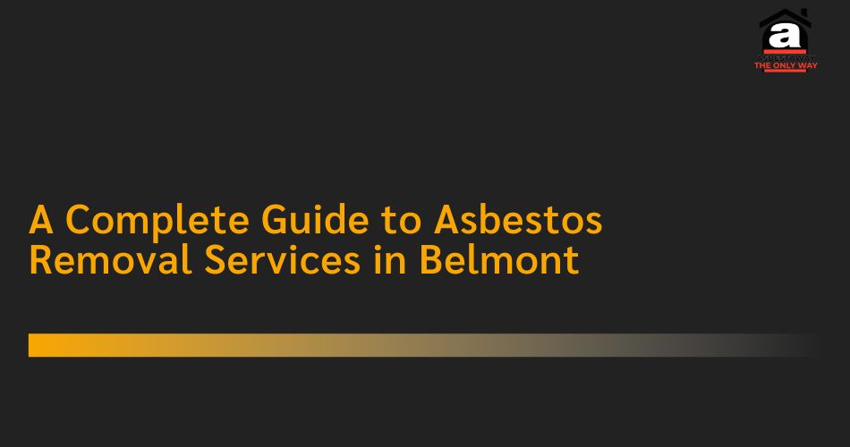 Asbestos Removal Services Belmont