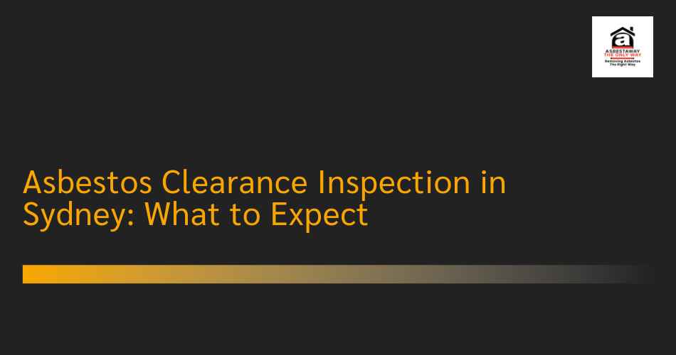 Asbestos Clearance Inspection in Sydney: What to Expect